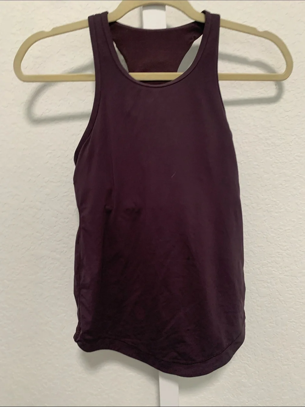 Lululemon Final Lap Dark Purple Racerback Tank Top